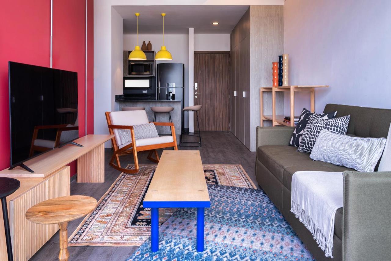 Galeria Flat Rooftop Pool Witgdl 과달라하라 외부 사진
