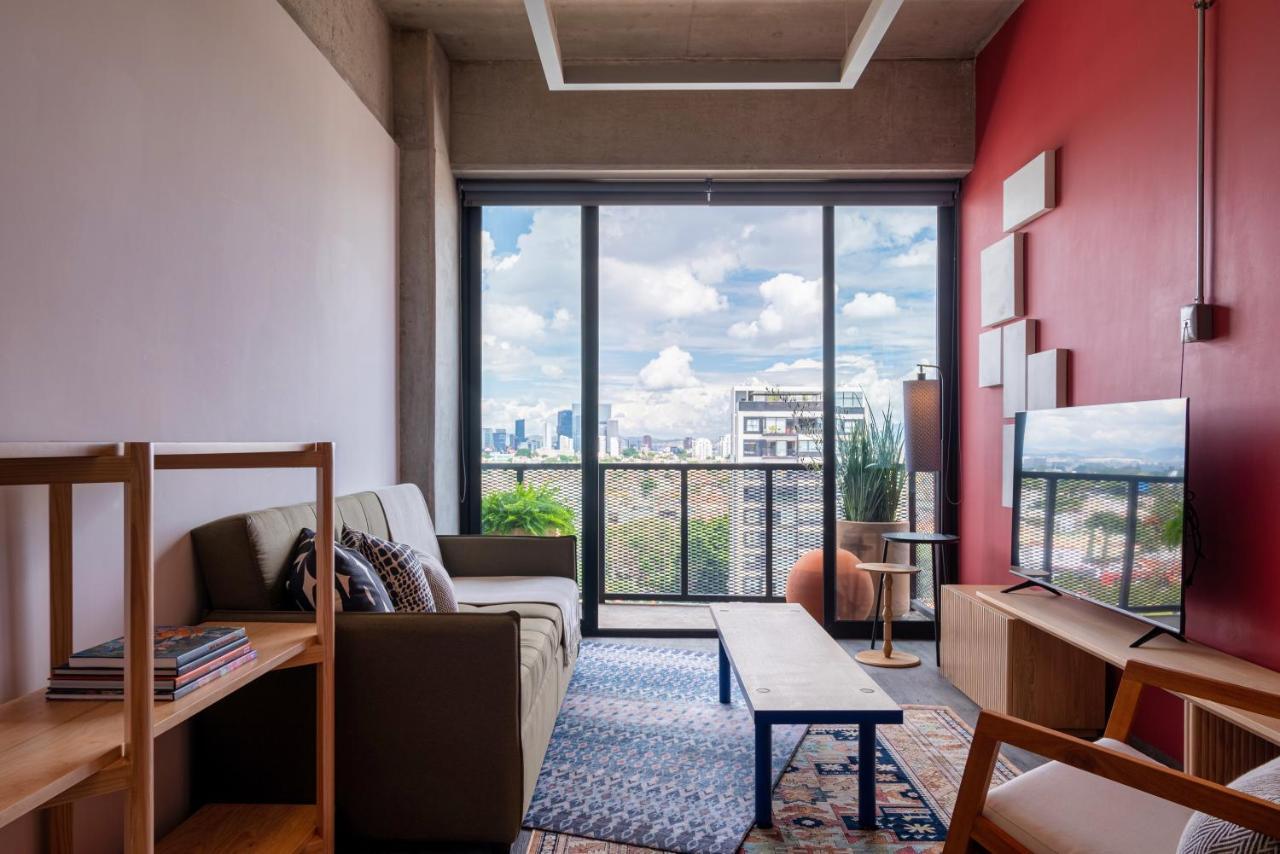 Galeria Flat Rooftop Pool Witgdl 과달라하라 외부 사진