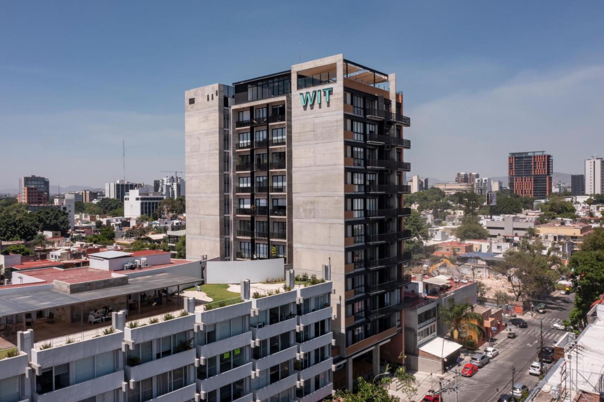 Galeria Flat Rooftop Pool Witgdl 과달라하라 외부 사진