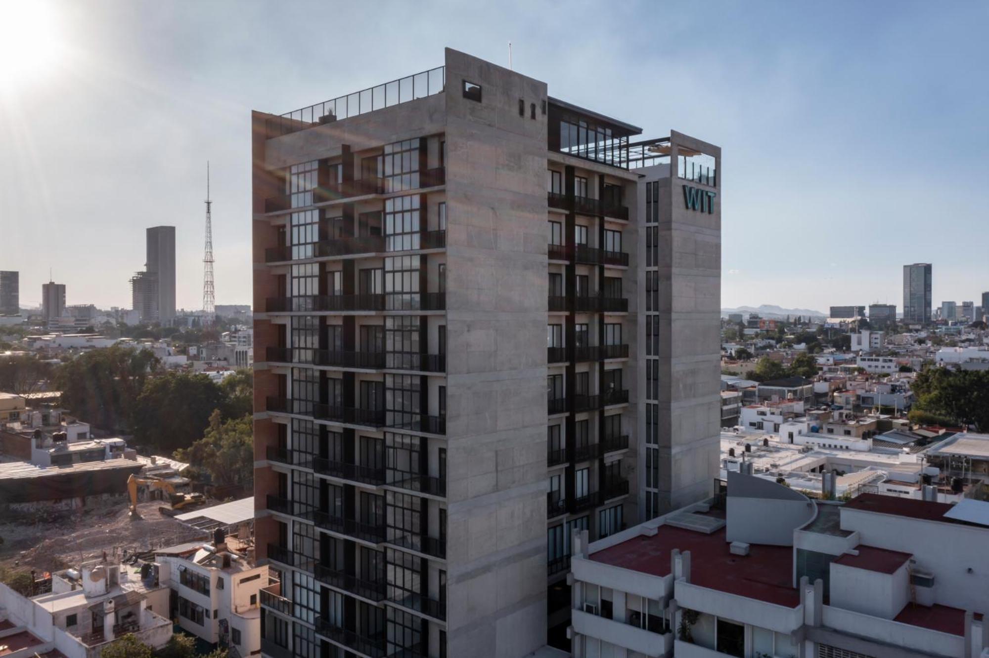Galeria Flat Rooftop Pool Witgdl 과달라하라 외부 사진
