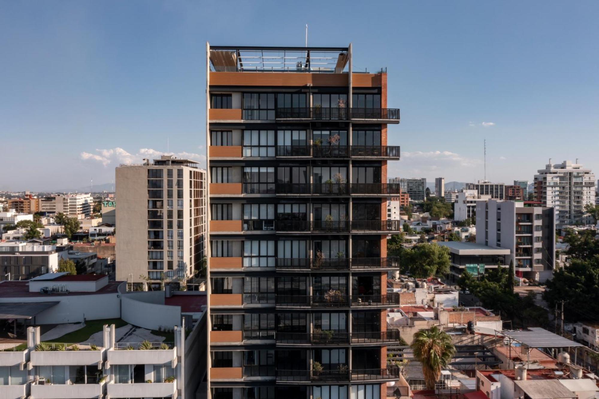 Galeria Flat Rooftop Pool Witgdl 과달라하라 외부 사진