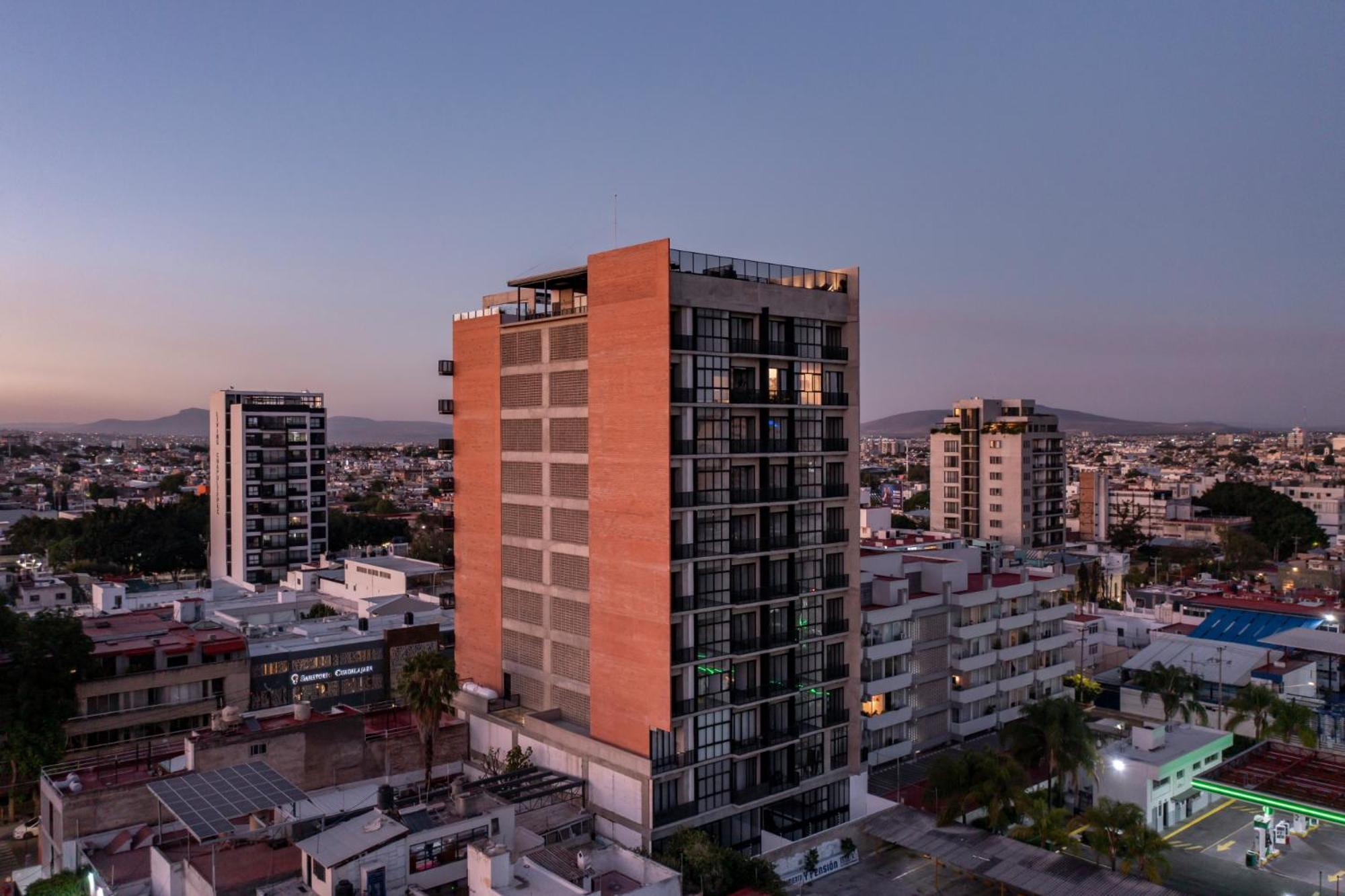 Galeria Flat Rooftop Pool Witgdl 과달라하라 외부 사진