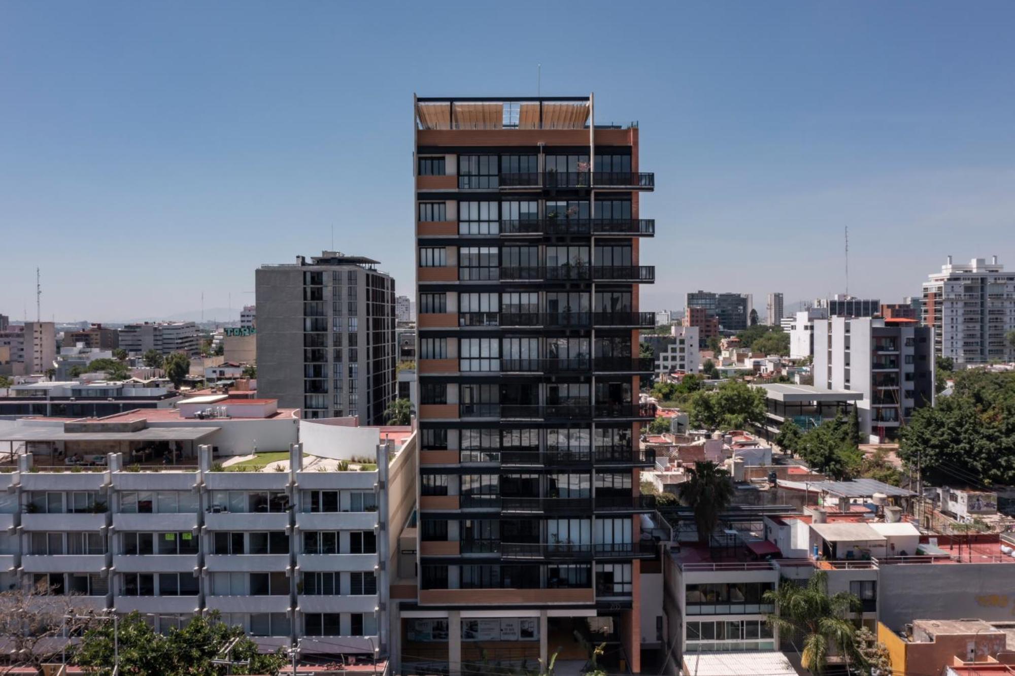 Galeria Flat Rooftop Pool Witgdl 과달라하라 외부 사진